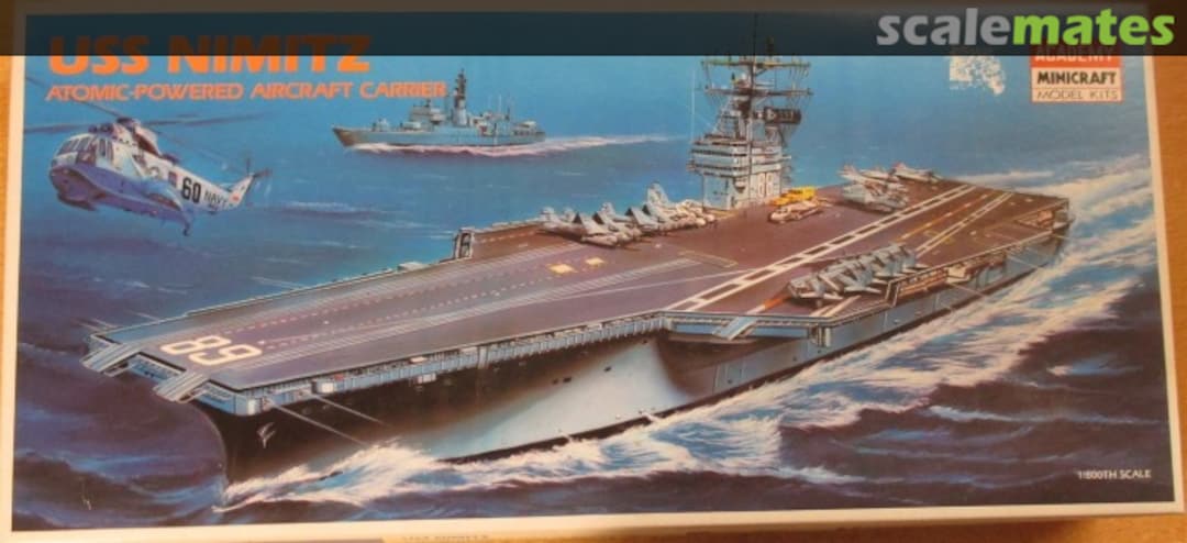 Boxart USS Nimitz 1439 Academy/Minicraft Boxart USS Nimitz 1439 Academy/Minicraft