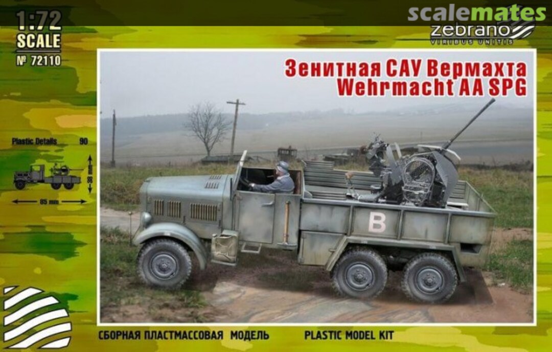 Boxart Einheits-Diesel with 2cm flak 38 72115 Zebrano Boxart Einheits-Diesel with 2cm flak 38 72115 Zebrano