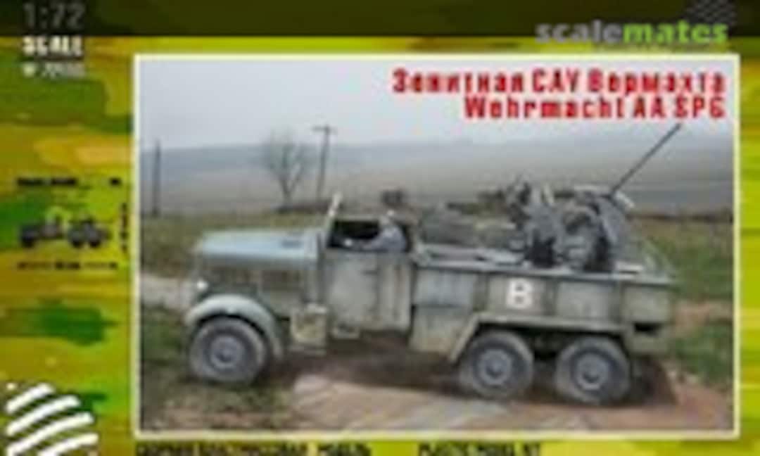 1:72 Einheits-Diesel with 2cm flak 38 (Zebrano 72115)