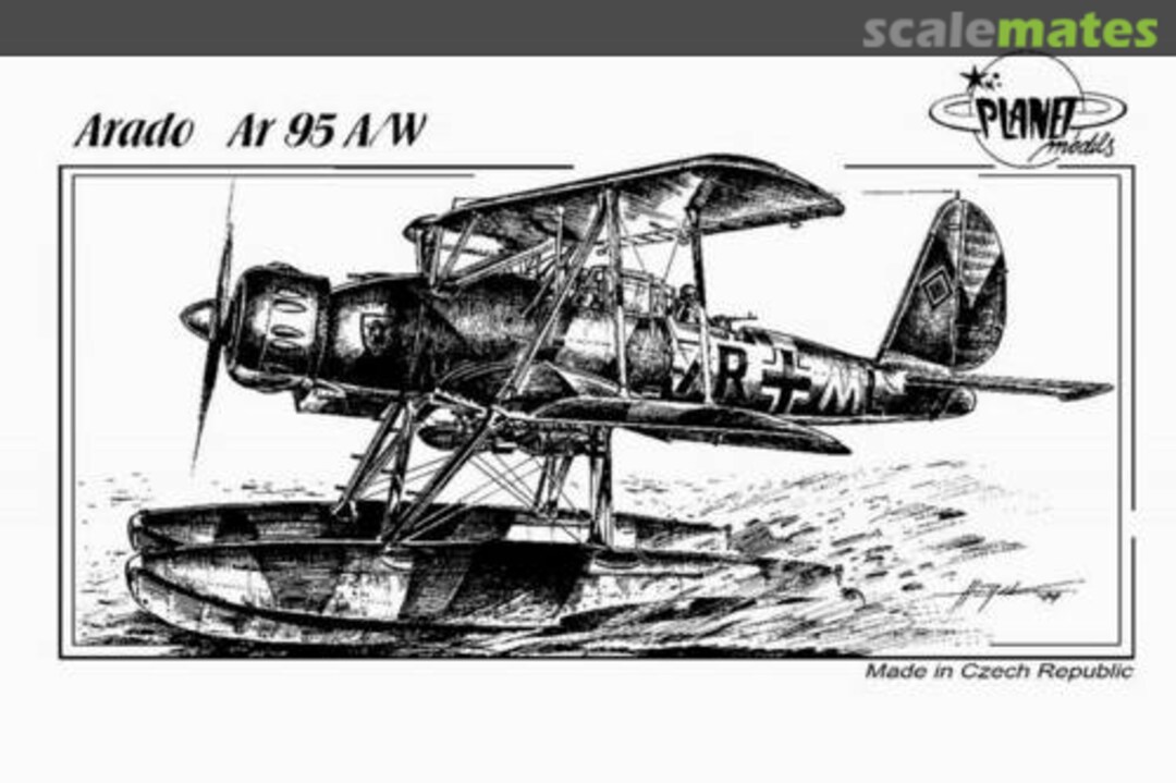 Boxart Arado Ar 95 A/W PLT058 Planet Models