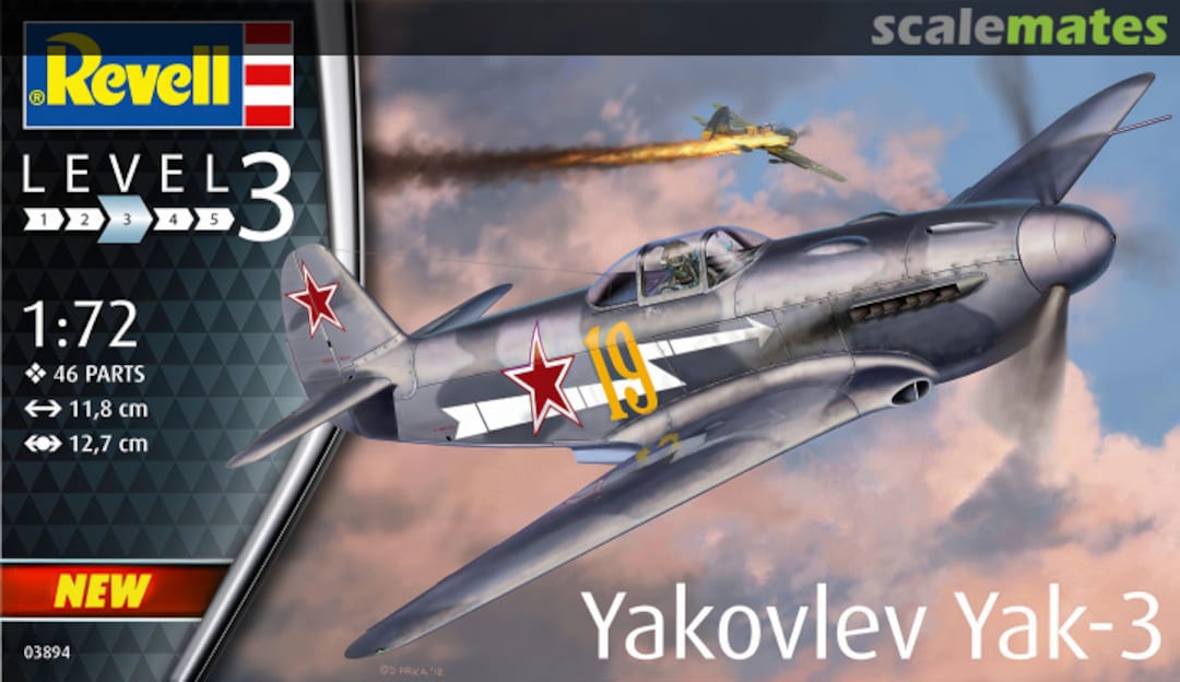 Boxart Yakovlev Yak-3 03894 Revell
