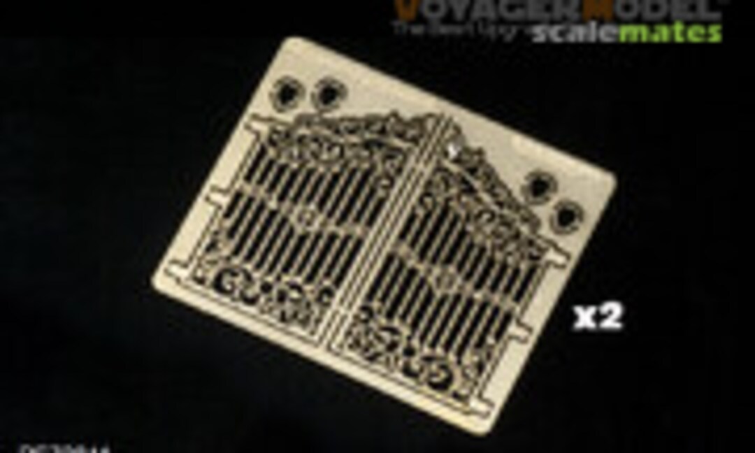 1:72 European Iron Gates (pattern 4) (Voyager Model PE72041) PE72041