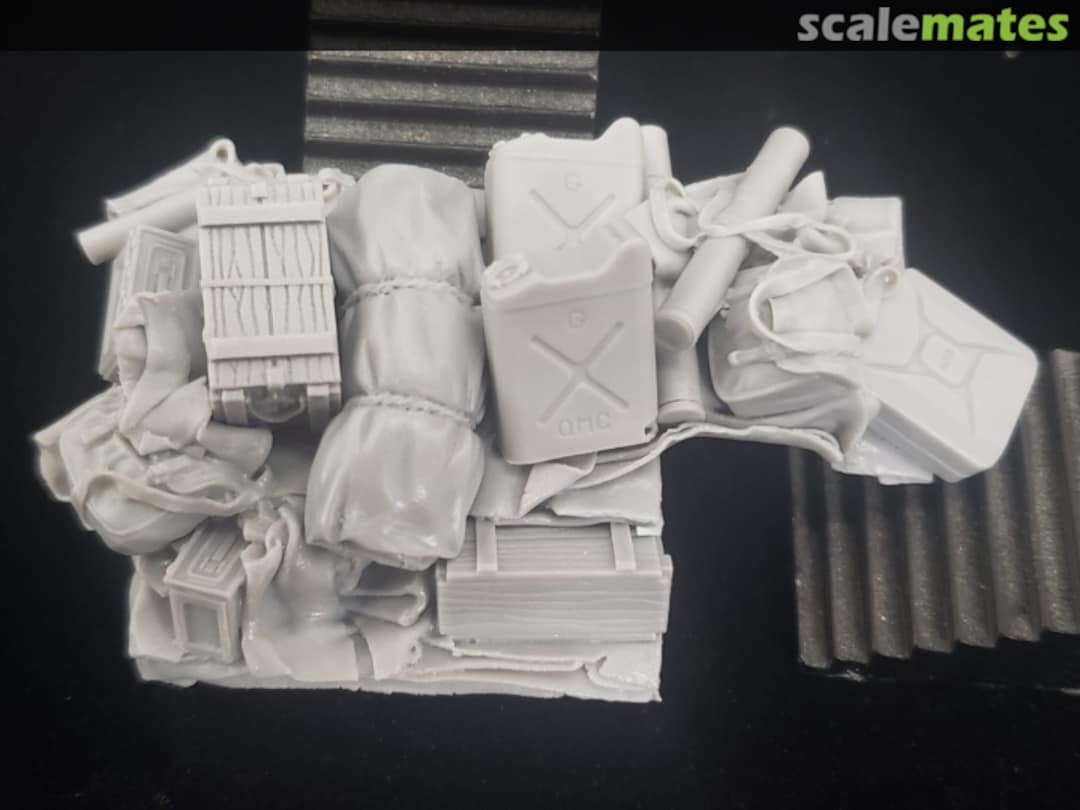 Boxart M4A3 Rear Deck Stowage Set 1380 Tiger Model Designs Boxart M4A3 Rear Deck Stowage Set 1380 Tiger Model Designs