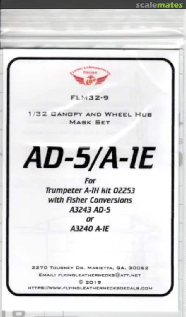 Boxart AD-5/A-1E FLM32-9 Flying Leathernecks Boxart AD-5/A-1E FLM32-9 Flying Leathernecks