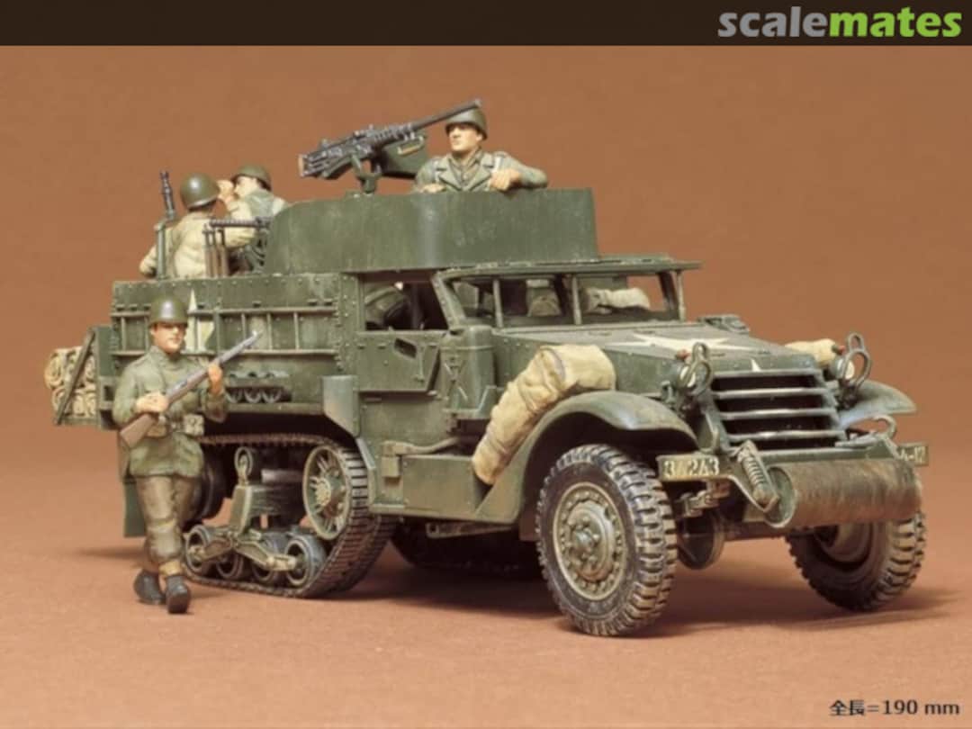 Boxart US Armored Personnel Carrier M3A2 Halftrack MM35070 Tamiya Boxart US Armored Personnel Carrier M3A2 Halftrack MM35070 Tamiya