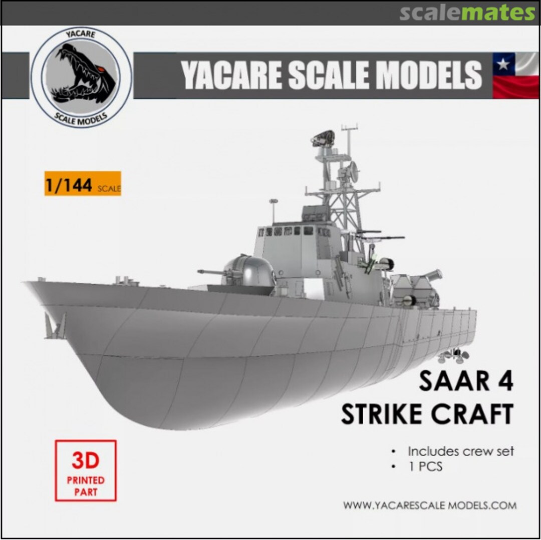 Boxart Sa`ar 4 Strike Craft 005 Yacare Scale Models Boxart Sa`ar 4 Strike Craft 005 Yacare Scale Models