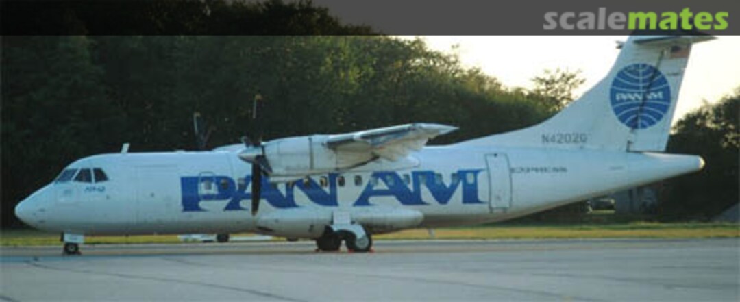 Boxart Pan Am ATR 42 JBOT Decals Boxart Pan Am ATR 42 JBOT Decals