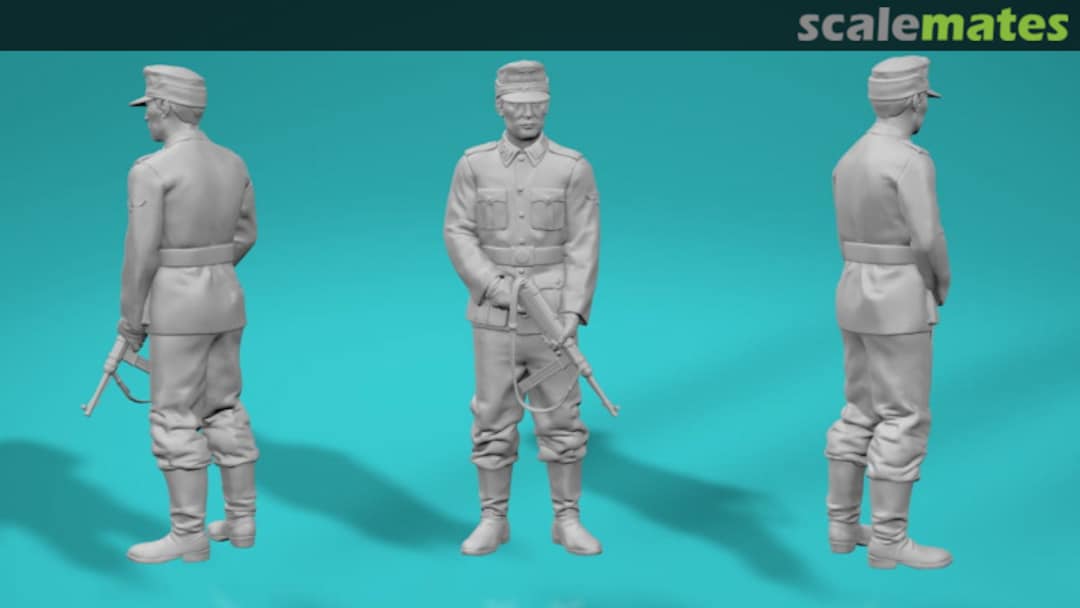 Boxart Bunkier - 2WŚ - Niemiecki żołnierz - wersja 1 99200217-72 EMP3d