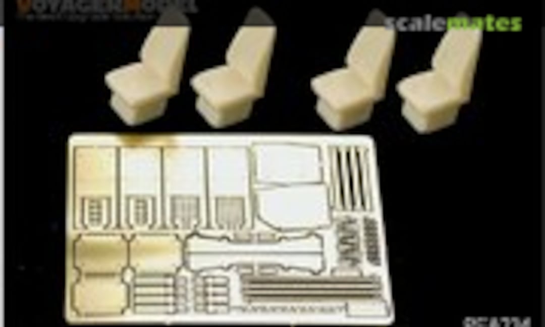 1:35 Modern USMC HUMVEE family High back seats w/ seat belts (Voyager Model PEA234) PEA234