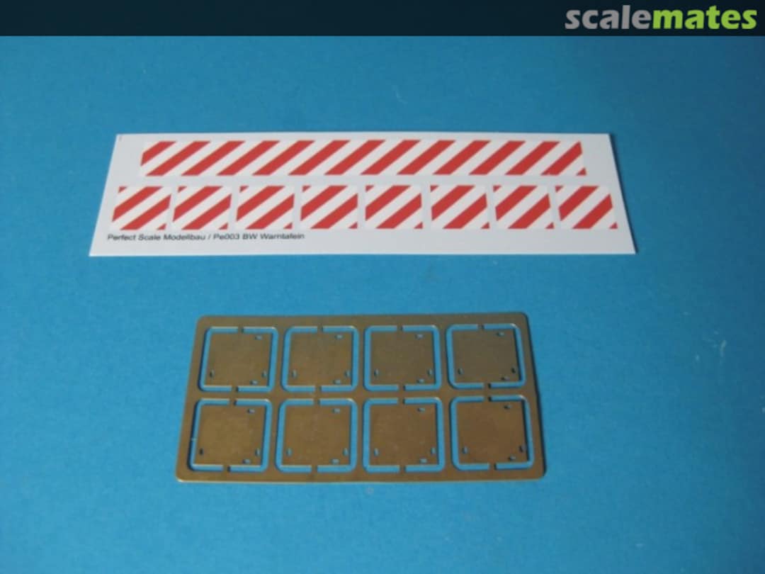 Boxart Warntafeln (Warning Signs) PE003 Perfect Scale Modellbau Boxart Warntafeln (Warning Signs) PE003 Perfect Scale Modellbau