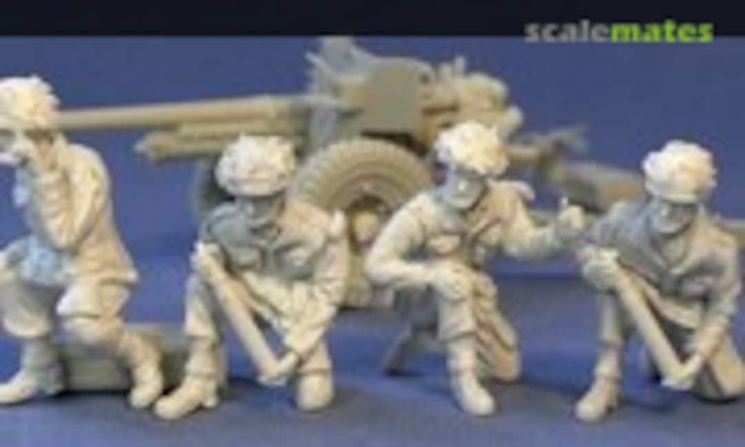 1:35 AB 6 Pounder Paratroop Crew (Resicast 35.5597)