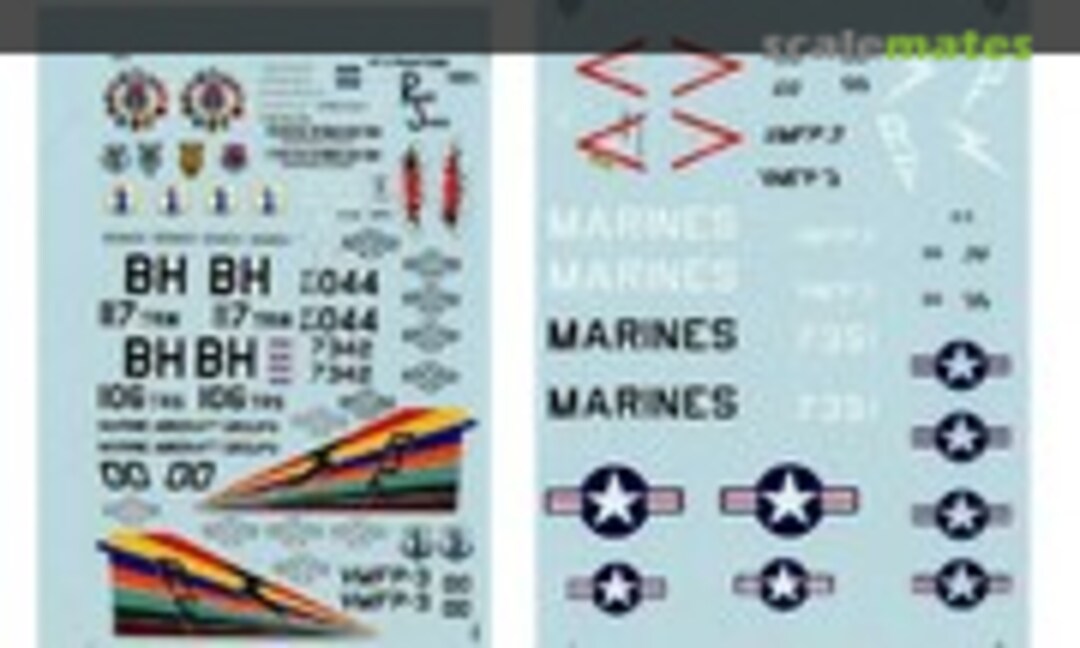 1:72 RF-4C/RF-4B Operation Desert Storm - Ala. ANG USMC Retirement Ceremony (Repli-scale 1031) 1031