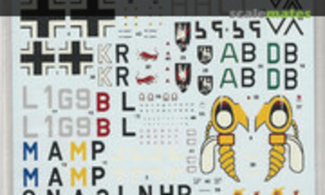 1:72 Messerschmitt Bf.110D (Authentic Decals 72-40) 72-40