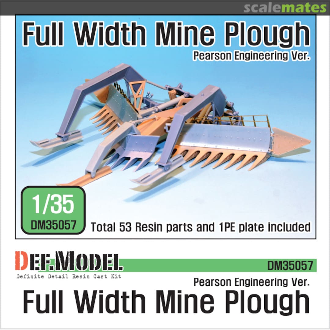 Boxart Mine plough (Pearson engineering Ver.) DM35057 Def.Model Boxart Mine plough (Pearson engineering Ver.) DM35057 Def.Model