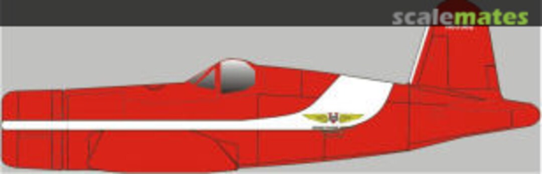 Boxart FG-1D Corporate Corsair 1950 VoughtRed Red Pegasus Decals Boxart FG-1D Corporate Corsair 1950 VoughtRed Red Pegasus Decals