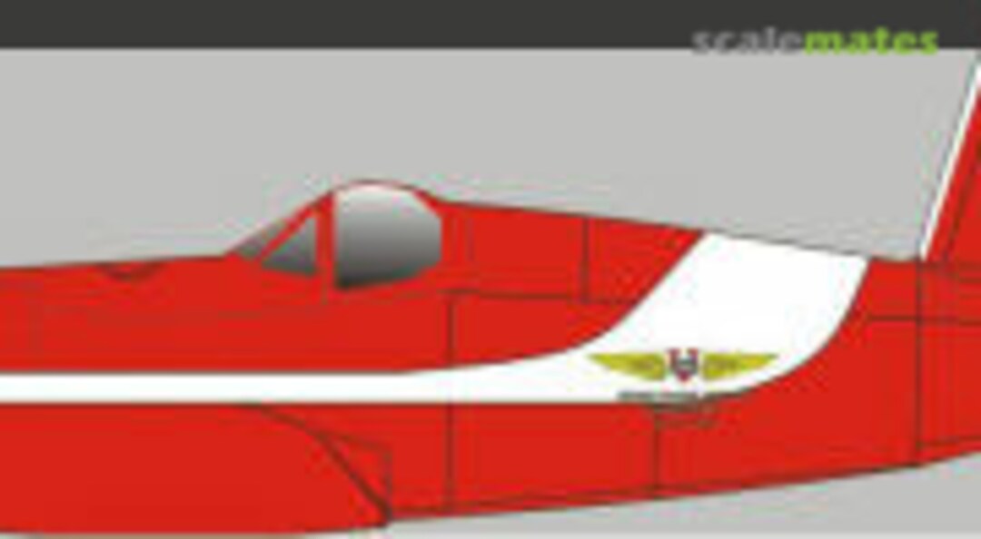 1:72 FG-1D Corporate Corsair 1950 (Red Pegasus Decals VoughtRed) VoughtRed