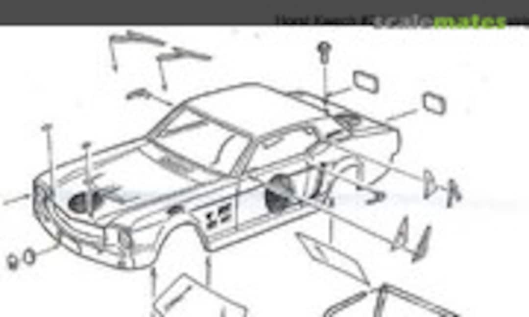 Ford Mustang (Scale Model Technical Service BO15C)