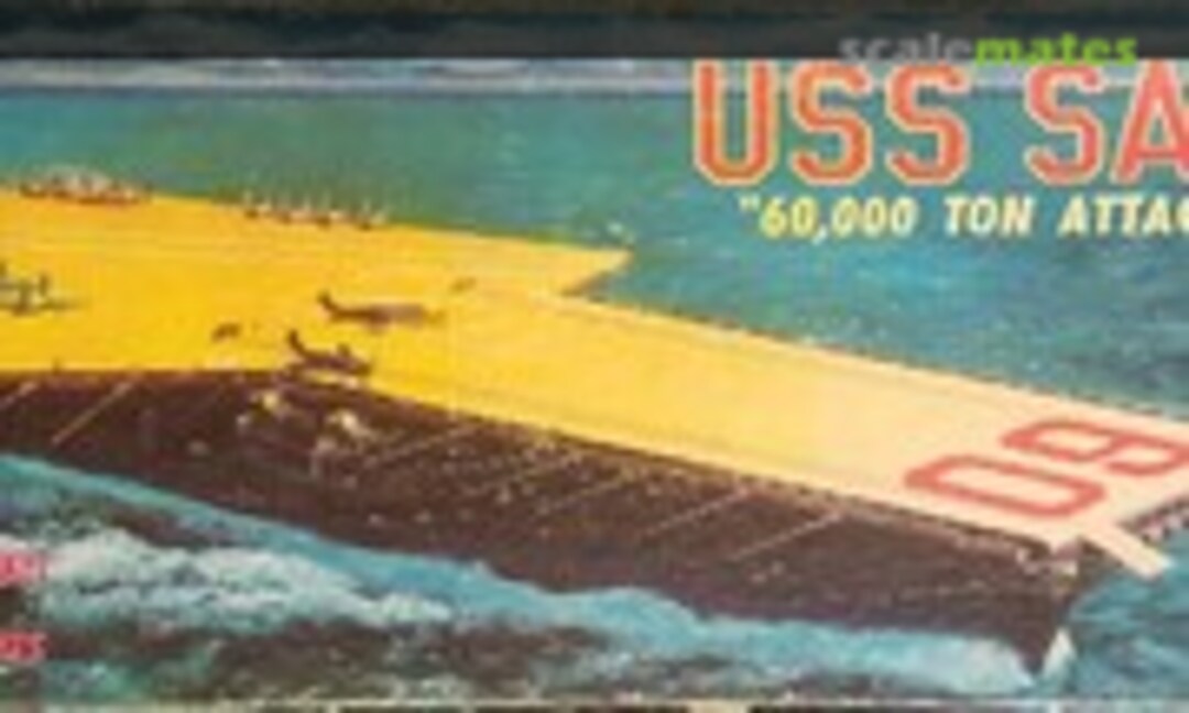 1:600 USS Saratoga (Aurora 702)