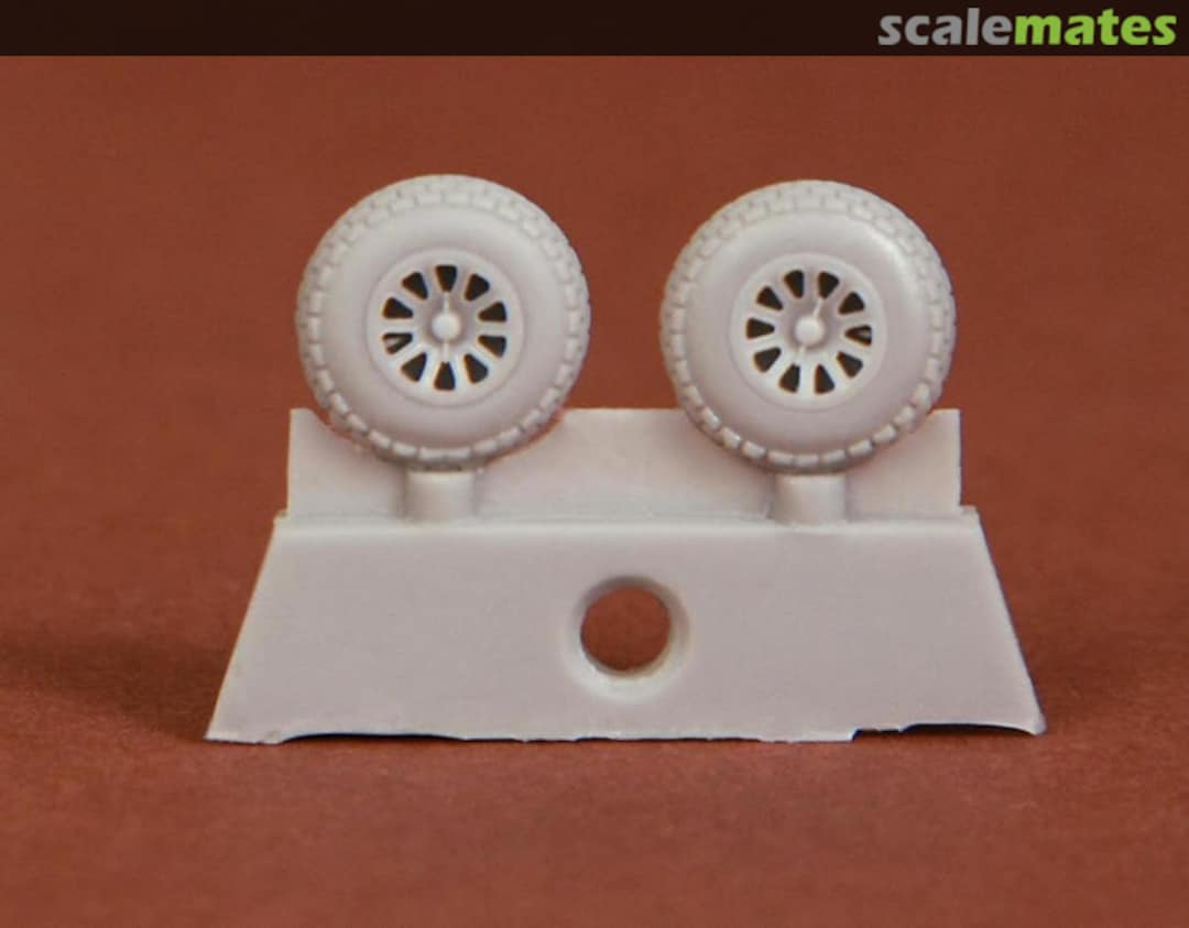 Boxart P-51 Mustang wheel set (block tread) 72043 SBS Model Boxart P-51 Mustang wheel set (block tread) 72043 SBS Model
