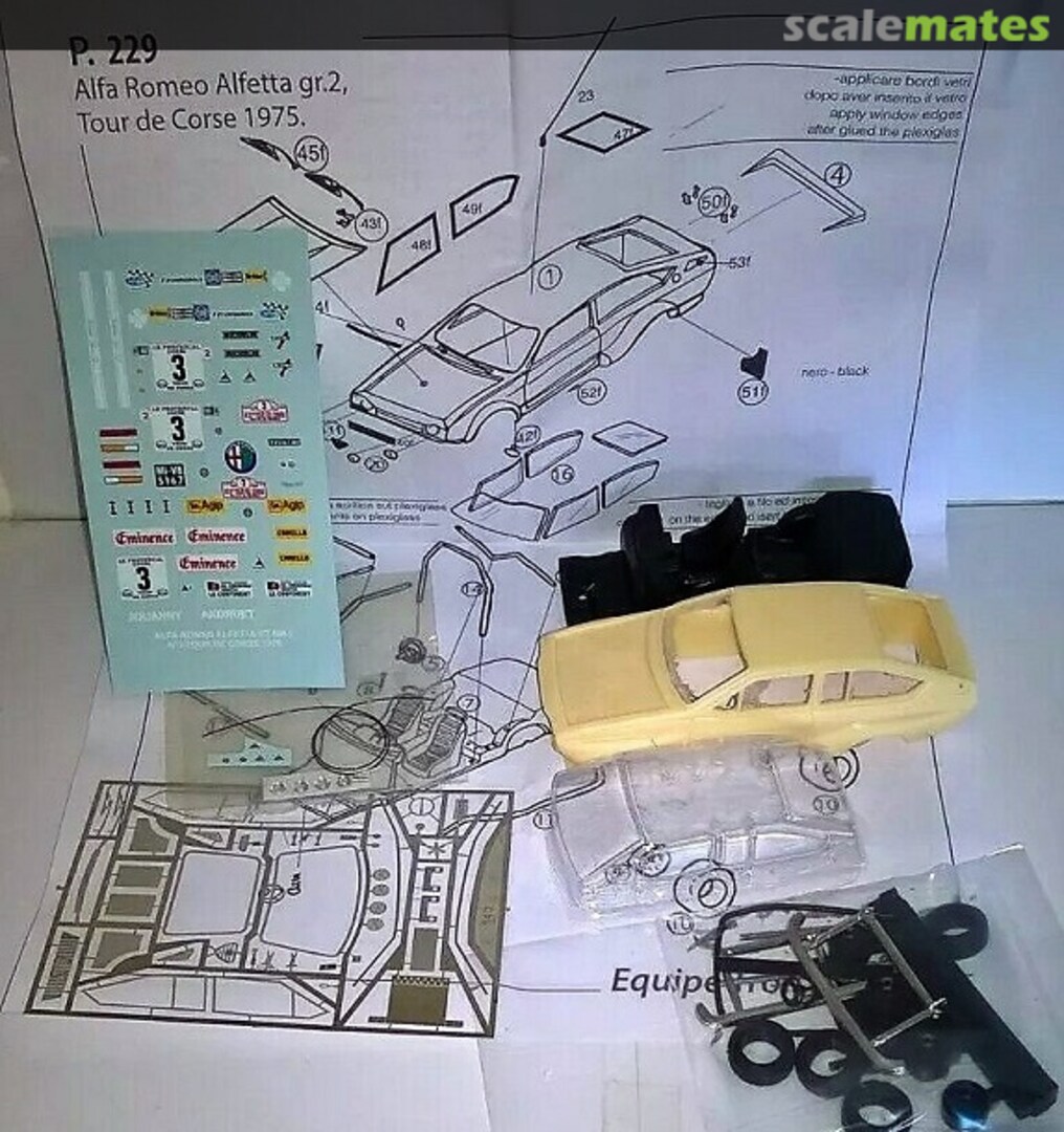 Boxart Alfa Romeo Alfetta GT (MI V85167) "Eminence" P229 Tron Boxart Alfa Romeo Alfetta GT (MI V85167) "Eminence" P229 Tron