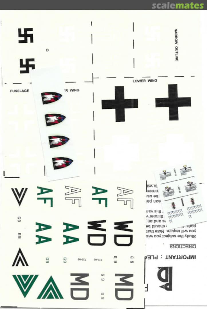 Boxart Messerschmitt Bf110G (Part 2) 48-007 PD Decals Boxart Messerschmitt Bf110G (Part 2) 48-007 PD Decals