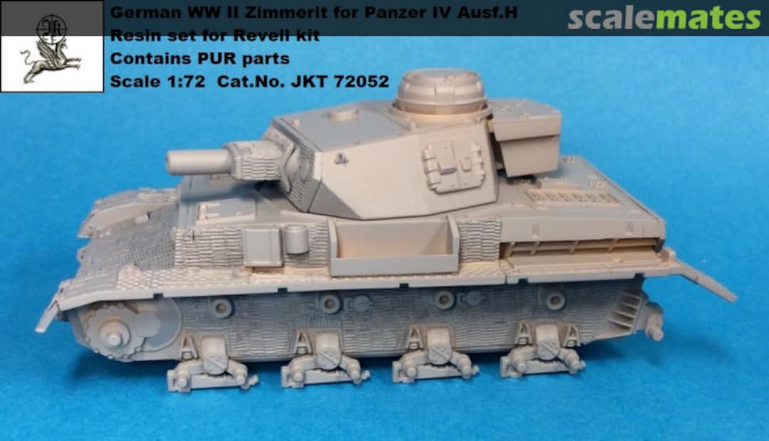 Boxart Zimmerit for Panzer IV Ausf.H 72052 J.K. Resin Boxart Zimmerit for Panzer IV Ausf.H 72052 J.K. Resin