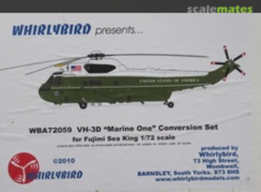 Boxart VH-3D "Marine One" WBA72059 Whirlybird Boxart VH-3D "Marine One" WBA72059 Whirlybird