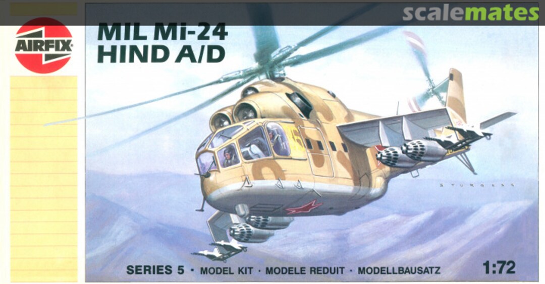 Boxart Mil Mi-24 Hind A/D 05023 Airfix Boxart Mil Mi-24 Hind A/D 05023 Airfix