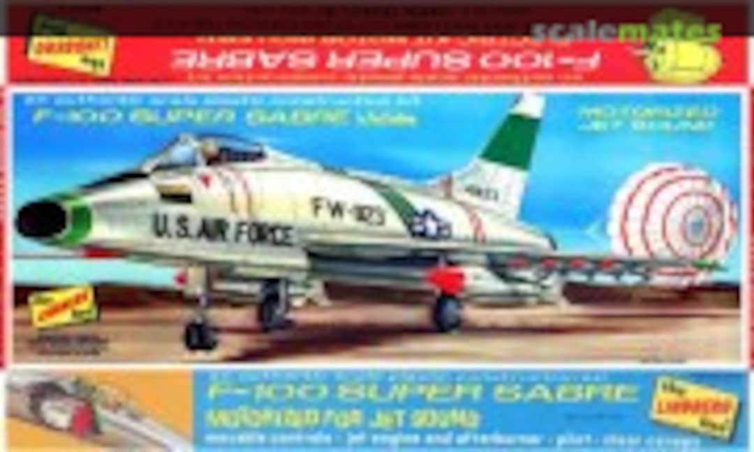 1:48 F-100 Super Sabre (Lindberg 309M:100)