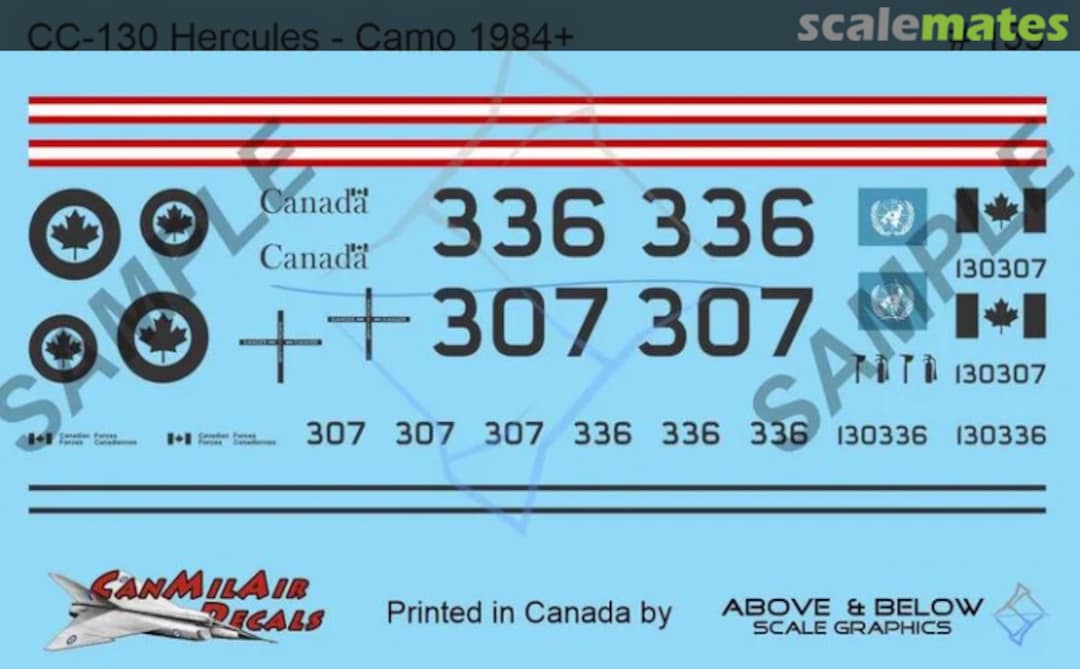 Boxart Lockheed CC-130E/H Hercules 155 Above & Below Graphics Boxart Lockheed CC-130E/H Hercules 155 Above & Below Graphics