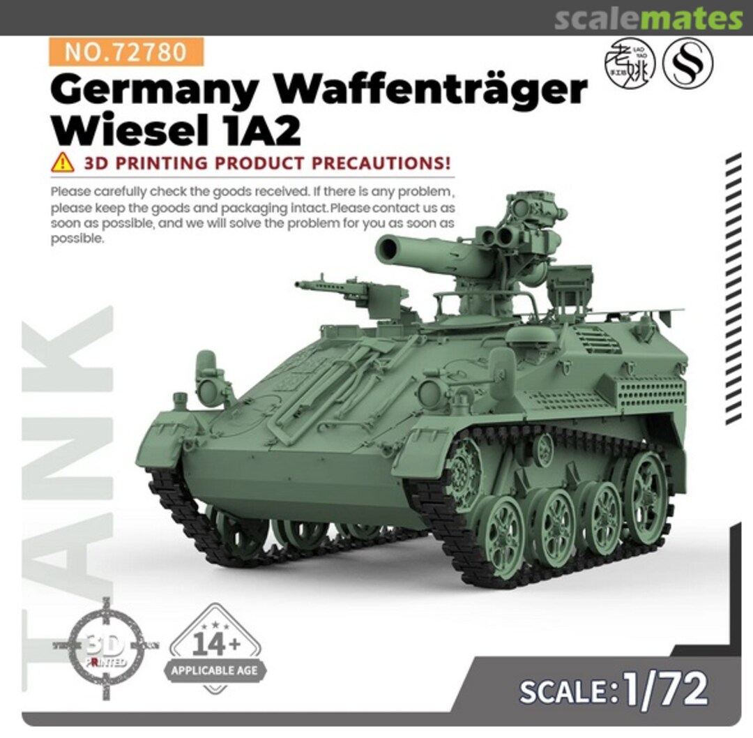 Boxart Wiesel 1A2 72780 SSMODEL