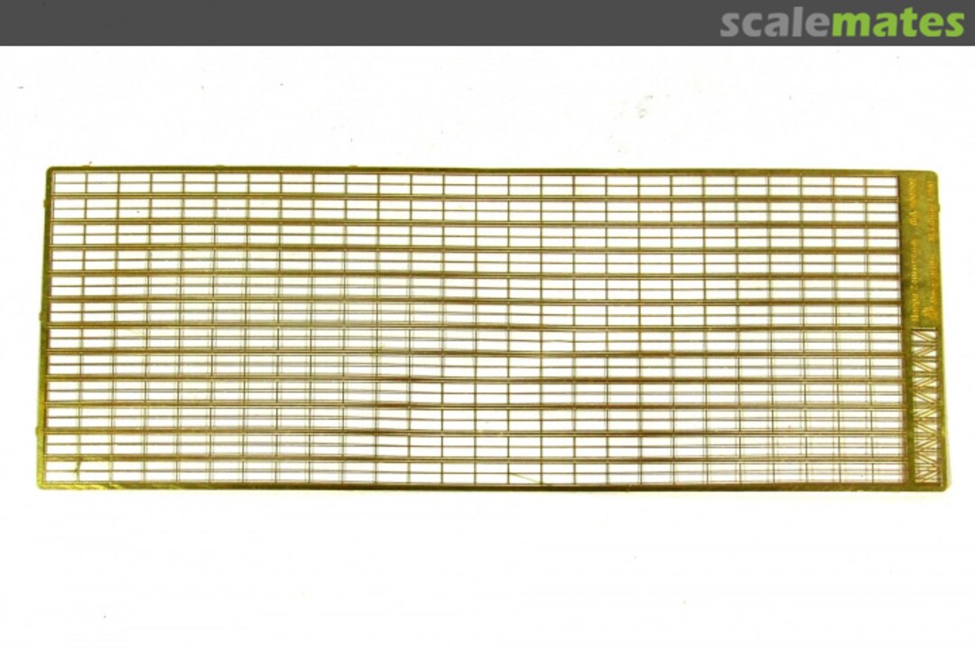 Boxart Photo-etched detailing set of two-thread rails MD 200202 Microdesign