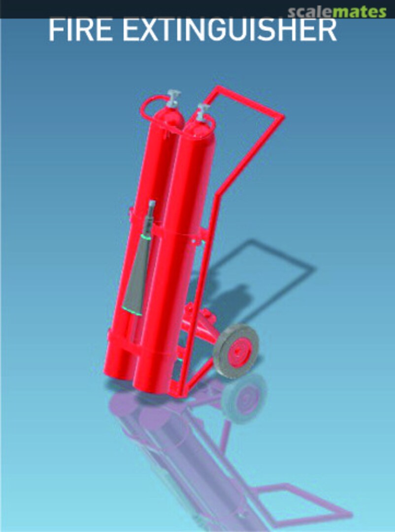 Boxart 3D printed Fire Extinguisher (Use in Austrian Airforce) DT32006 Brent-Air-Decals Boxart 3D printed Fire Extinguisher (Use in Austrian Airforce) DT32006 Brent-Air-Decals