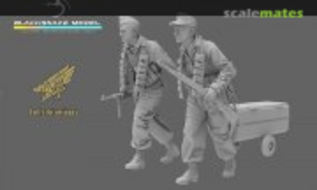 1:35 Fallschirmjäger and Drop Canister (BlackSnake Model FSJ-03) FSJ-03