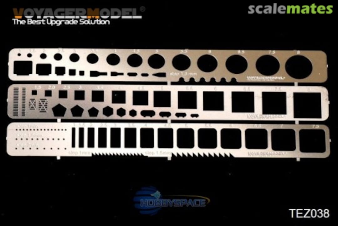 Boxart Scribing Template Set 9 TEZ038 Voyager Model Boxart Scribing Template Set 9 TEZ038 Voyager Model