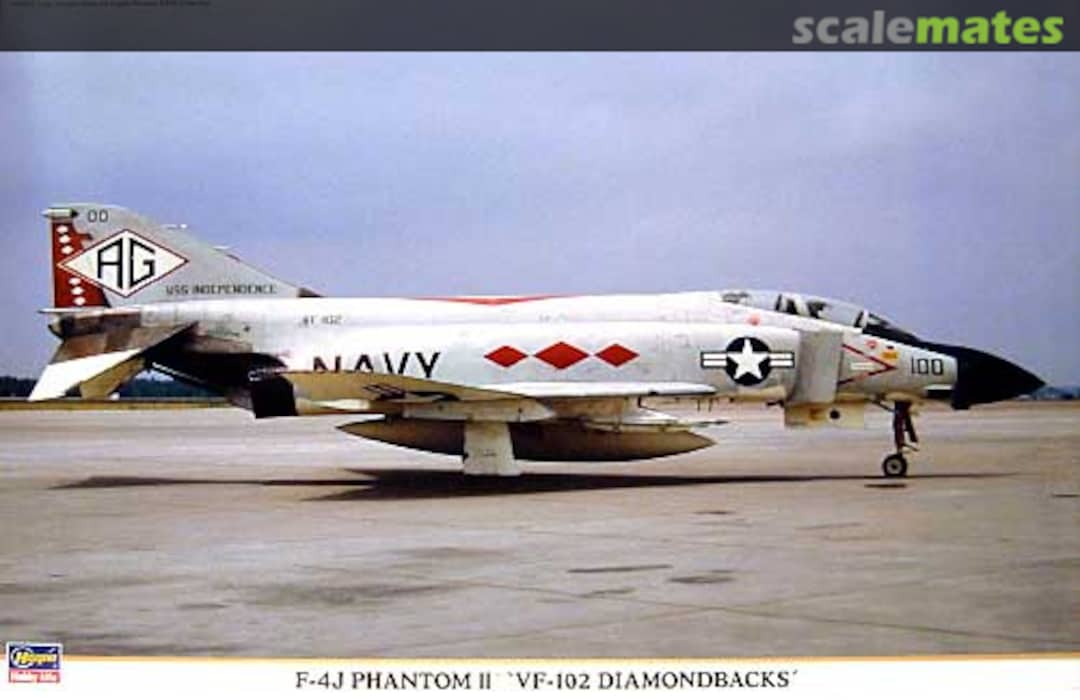 Boxart F-4J Phantom II `VF-102 Diamondbacks´ 09727 Hasegawa Boxart F-4J Phantom II `VF-102 Diamondbacks´ 09727 Hasegawa