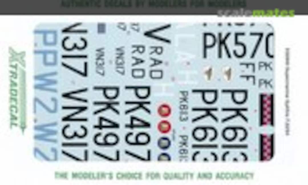 1:32 Supermarine Spitfire F.22/24 (Xtradecal X32040) X32040