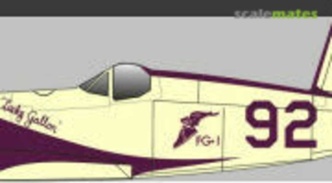 1:72 FG-1D Lucy Gallon #92 1946 (Red Pegasus Decals 92LGal) 92LGal