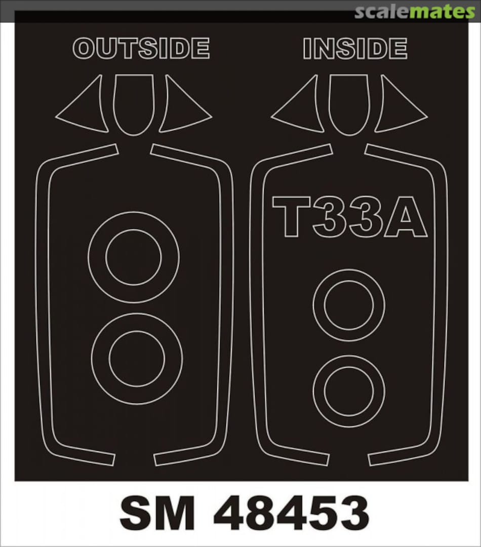 Boxart Lockheed T-33A Shooting Star SM48453 Montex Boxart Lockheed T-33A Shooting Star SM48453 Montex