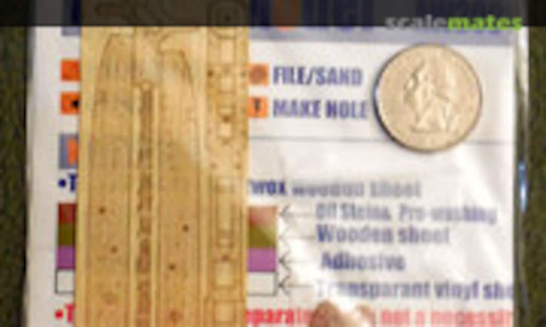 1:700 Imperial Chinese Navy Ting Yuan S-Model (Wood Deck) (ArtwoxModel AW20012) AW20012