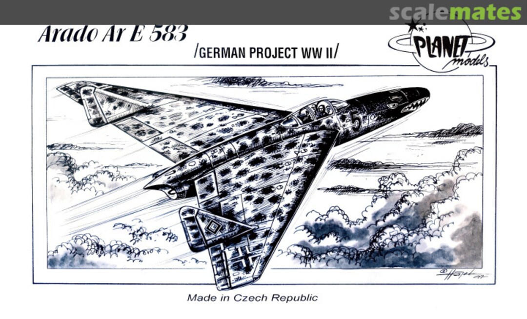 Boxart Arado Ar E 583 PLT032 Planet Models Boxart Arado Ar E 583 PLT032 Planet Models