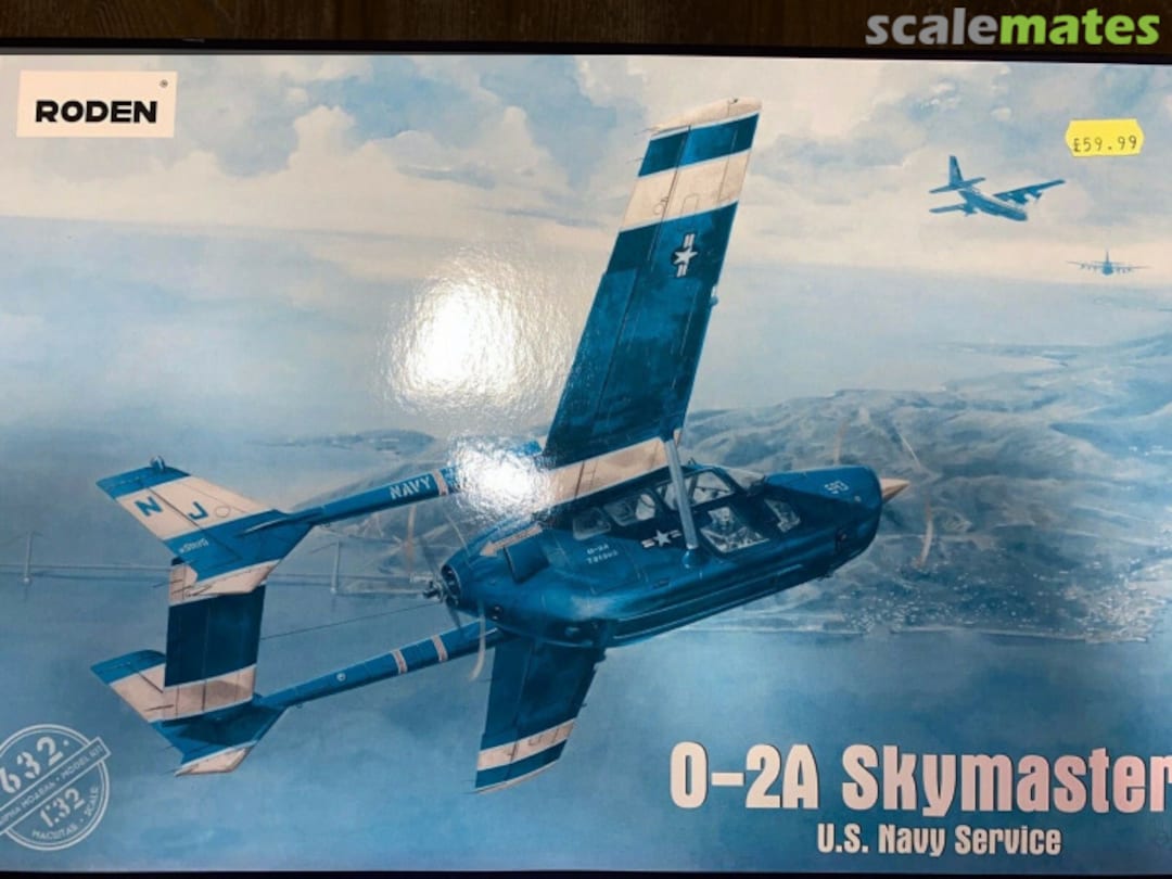 Boxart O-2A Skymaster U.S. Navy Service 632 Roden Boxart O-2A Skymaster U.S. Navy Service 632 Roden