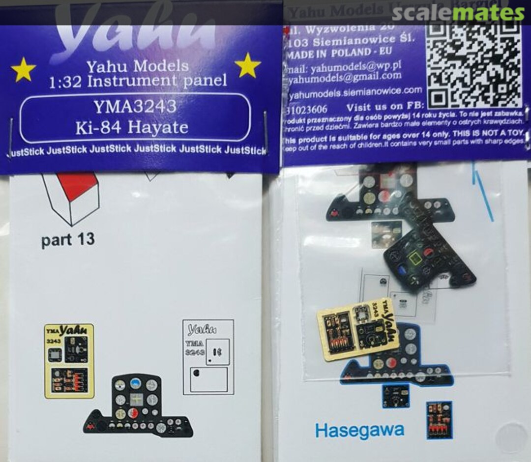 Boxart Ki-84 Hayate YMA3243 Yahu Models Boxart Ki-84 Hayate YMA3243 Yahu Models