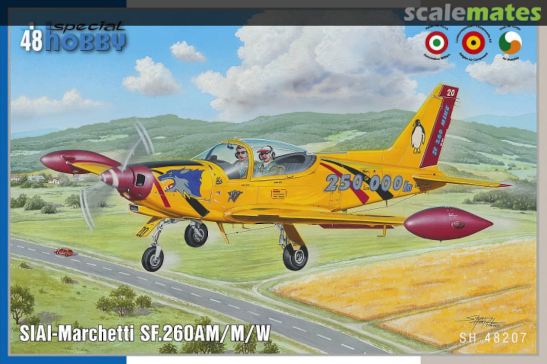 Boxart SIAI-Marchetti SF.260AM/M/W SH48207 Special Hobby Boxart SIAI-Marchetti SF.260AM/M/W SH48207 Special Hobby