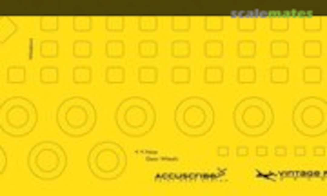 1:72 Heller DC-6B Window Mask Set (Vintage Flyer Decals PM072-HDC6) PM072-HDC6