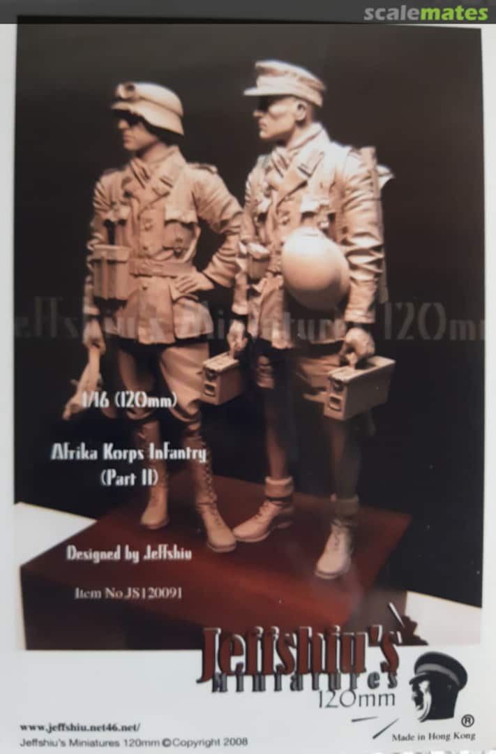Boxart Afrika Korps Infantry (Part II) JS120091 Jeffshiu's Miniatures Boxart Afrika Korps Infantry (Part II) JS120091 Jeffshiu's Miniatures
