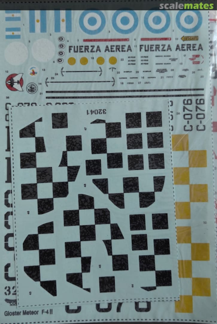 Boxart Gloster Meteor F-4 II 32041 Condor Decals Boxart Gloster Meteor F-4 II 32041 Condor Decals