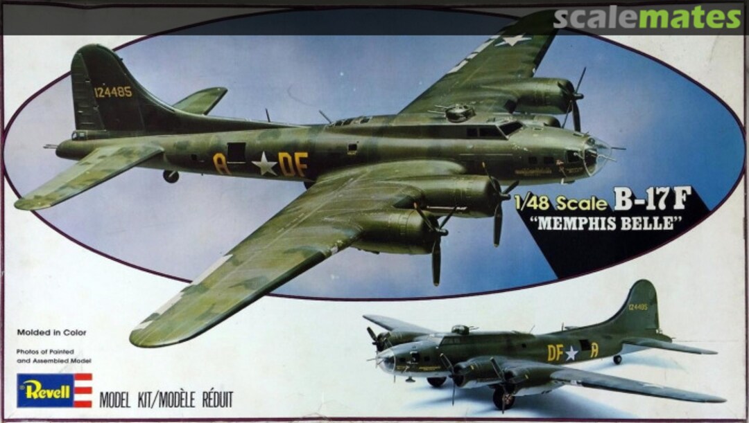 Boxart B-17F "Memphis Belle" H-197 Revell Boxart B-17F "Memphis Belle" H-197 Revell
