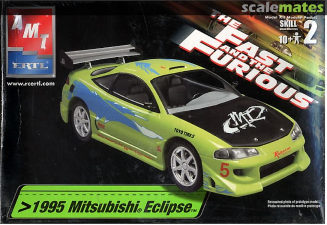 Boxart 1995 Mitsubishi Eclipse 31983 AMT/ERTL