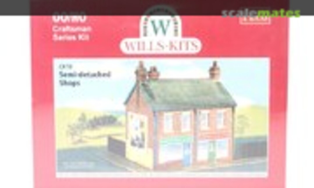 Semi-detached Shops (WILLS CK18)